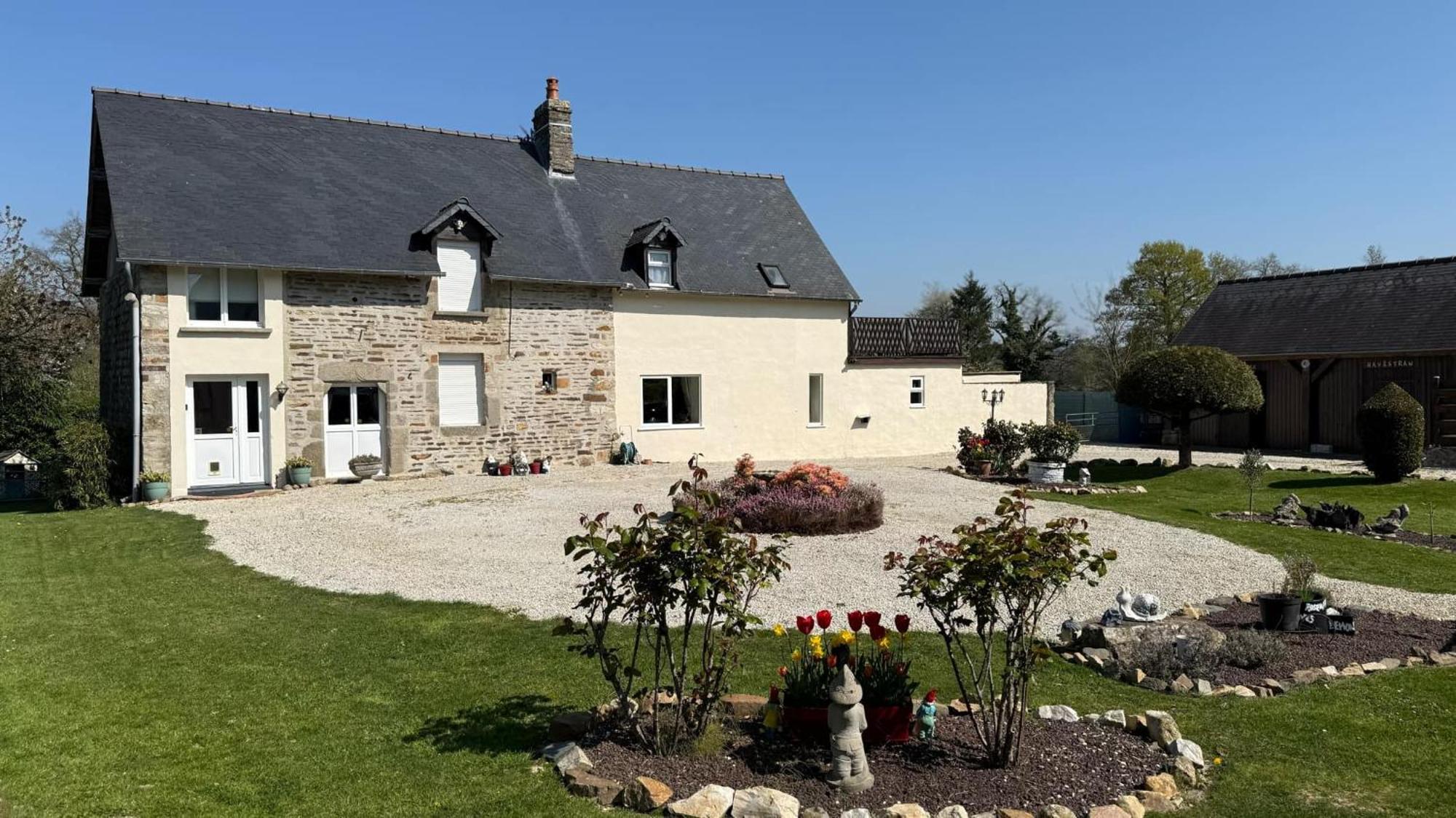 Maison La Touchardiere Barenton Kültér fotó